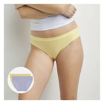 OH MY DIM'S BIKINI 2x - Women's Panties 2x - Yellow - Blue