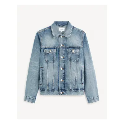 Celio Denim Jacket Gudens - Men's