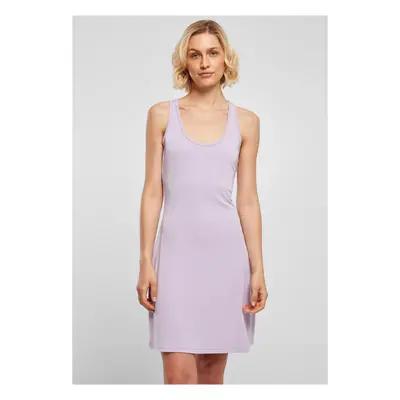 Women's Modal Short Racer Dress with Lilac Back