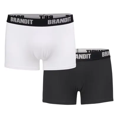 Boxer Shorts Logo 2er Pack wht/blk