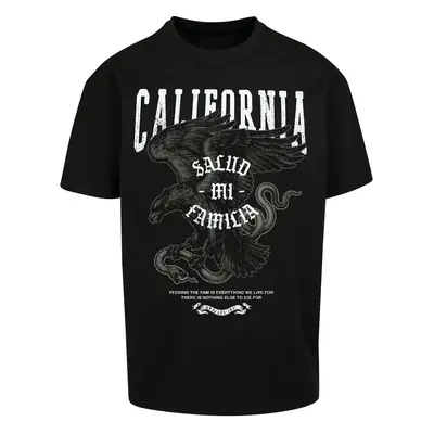 Black oversize t-shirt La Familia Heavy