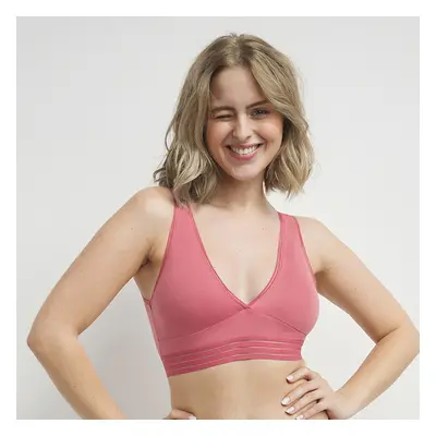 OH MY DIM'S BRA - Women's bra without bones - pink