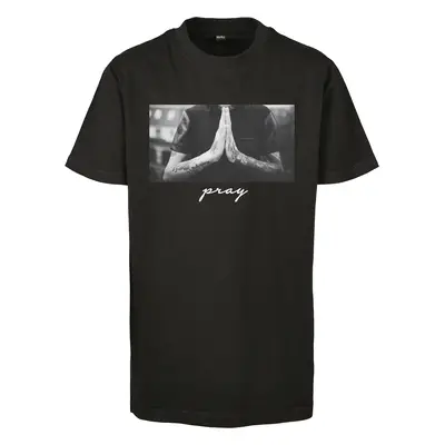 Children's T-shirt Pray Tee black