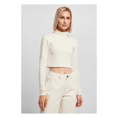 Women's Organic Long Sleeve Turtleneck - Cream