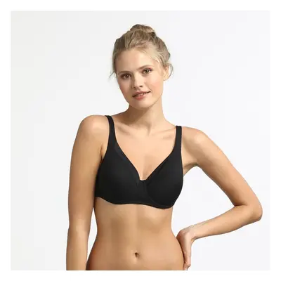 DIM INVISIBLE GENEROUS BRA - Women's bra with bones - black