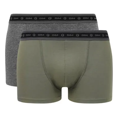 DIM GREEN ECOSMART BOXER 2x - Men's bio boxers pcs - green - dark green