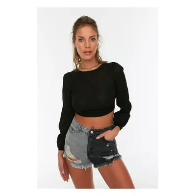 Trendyol Blouse - Black - Regular fit