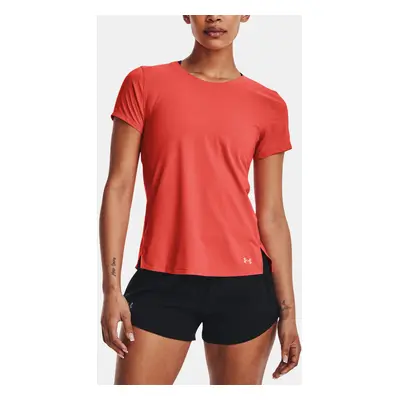 Women's T-shirt Under Armour Iso-Chill Laser Tee Vermilion-RED