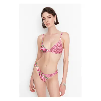 Bikini alsó Trendyol Floral patterned