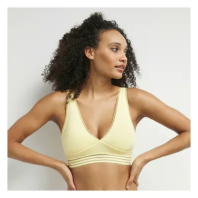 OH MY DIM'S BRA - Women's bra without bones - yellow