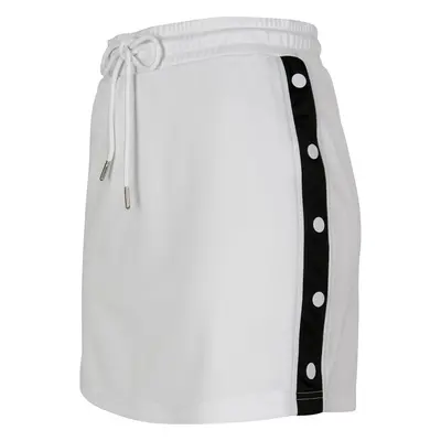 Women's sweatpants skirt wht/blk/wht