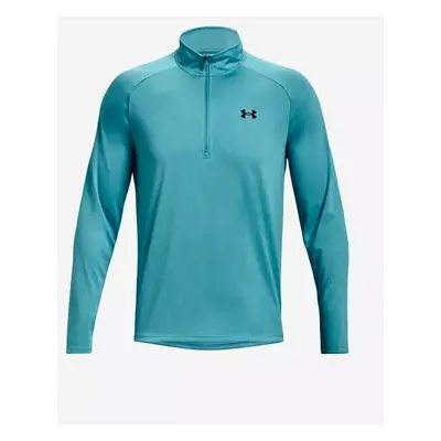 Men's T-Shirt Under Armour UA Tech 2.0 1/2 Zip-BLU