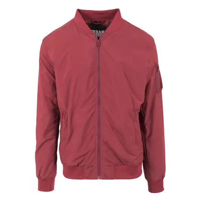 Light Bomber Jacket burgundy