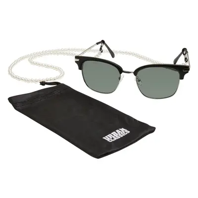 Crete sunglasses with chain black/green