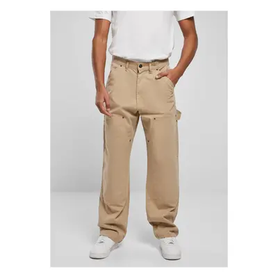 Double Knee Carpenter Union Pants Beige