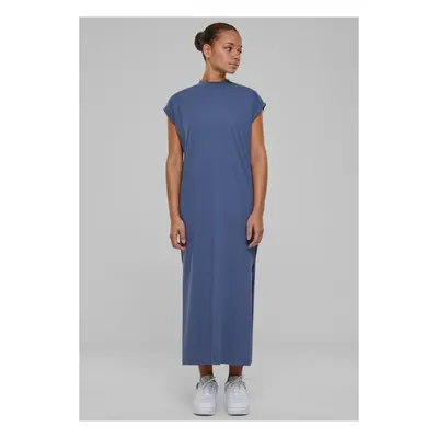 Women's Urban Classics Long Extended Shoulder Dress - Blue