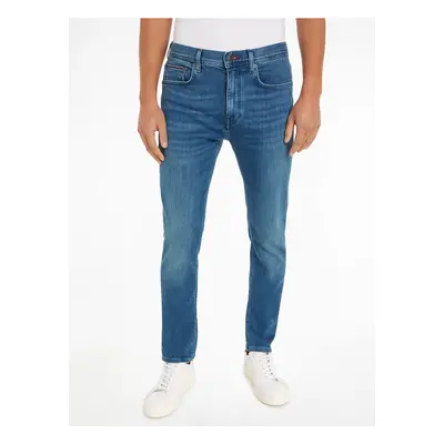 Blue Mens Slim Fit Jeans Blue Tommy Hilfiger - Men