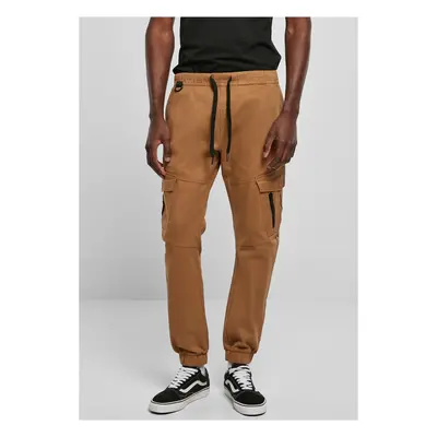 Cargo Jogger W/ Zipper & D-Ring Chestnut