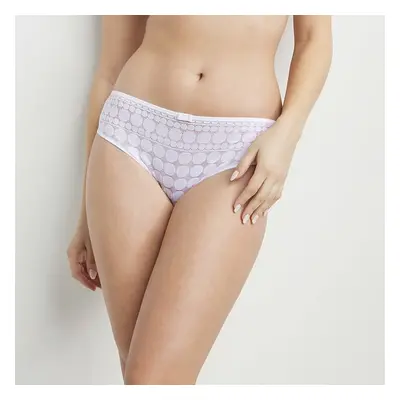 DIM GENEROUS DOTTY BRIEF - Women's lace panties - white