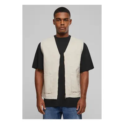 Organic cotton vest - beige