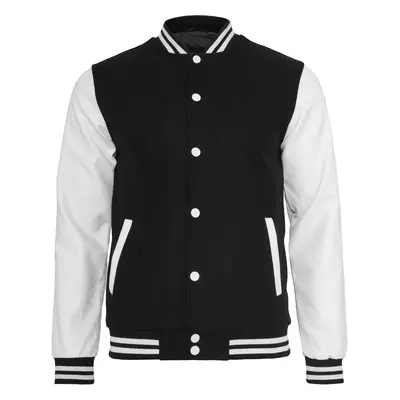 Oldschool College Jacket blk/wht