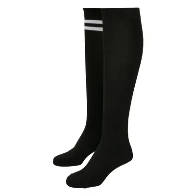 Women's College Socks 2-Pack Black