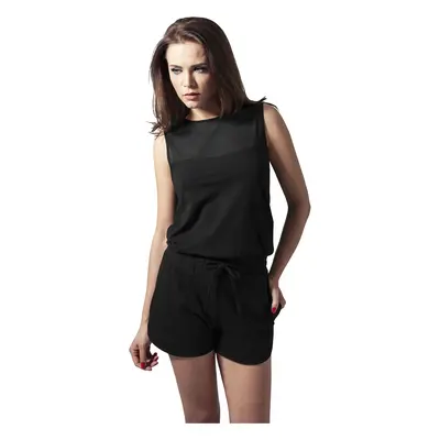 Women's Tech Mesh Hot Jumpsuit Black