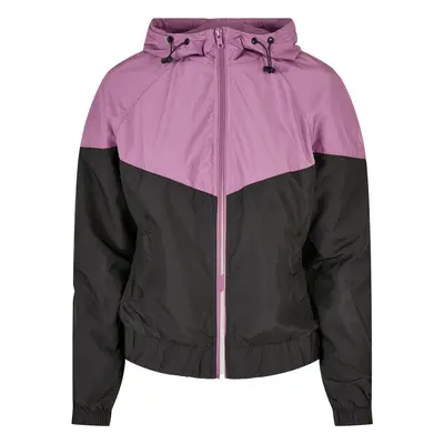 Women's windbreaker Arrow grey-purple/black