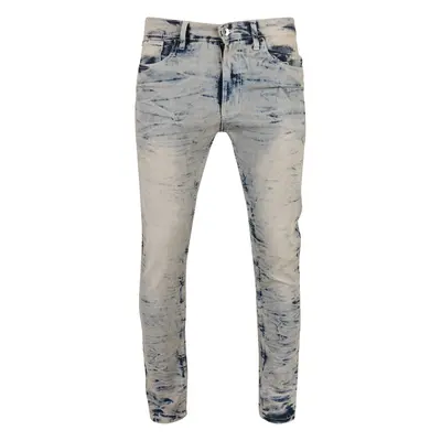 Men's Stretch Signature Marble/Blue Jeans