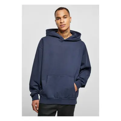 Heavy Terry Garment Dye Hoody Dark Blue