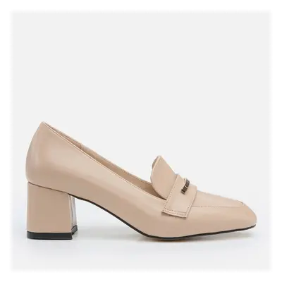 Yaya by Hotiç Beige Women's Footwear Chunky Heel