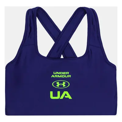 Under Armour UA Crossback Graphic Bra - Blue