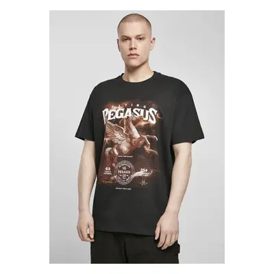 Black T-shirt Pegasus Oversize