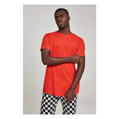 Long T-shirt in the shape of blood orange