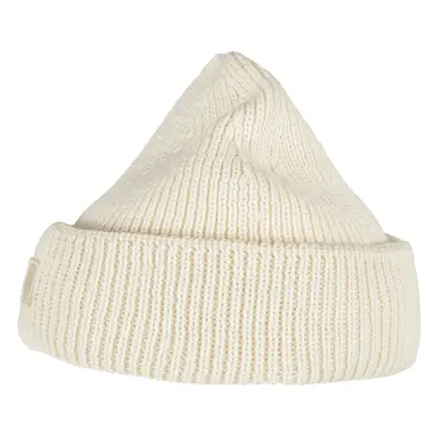 Knitted wool hat - cream