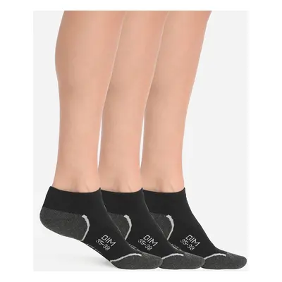 DIM SPORT IN-SHOE 3x - Women's sports socks pairs - black