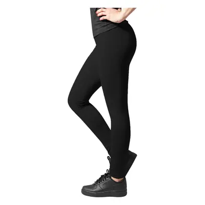 Women's jersey leggings black