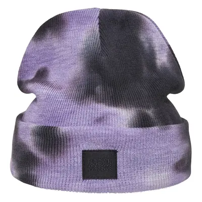 Dye Beanie - Purple/Dark Grey