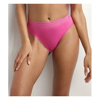 OH MY DIM'S BIKINI - Fashionable panties with raised waist - pink