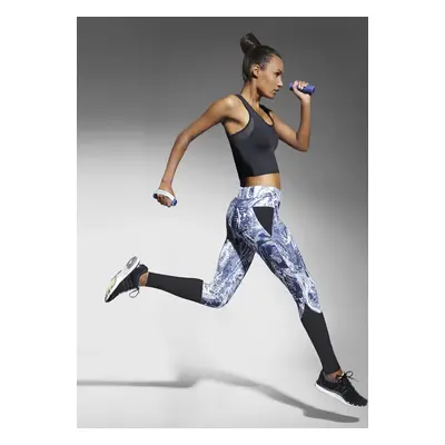 Bas Bleu TRIXI calf shaping sports leggings made of combined materials