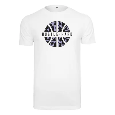 Hustle Hard Tee White