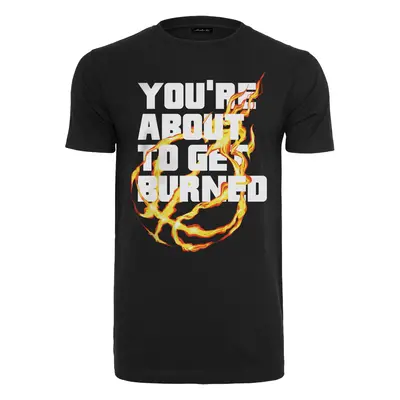 A black t-shirt you're about to burn