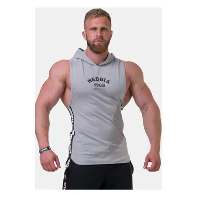 Men's tank top Nebbia Legend-approved Light Grey