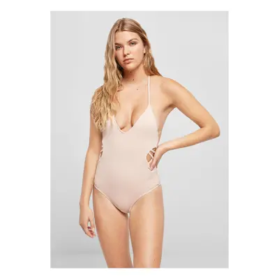 Women's Ribbed Swimsuit Rose