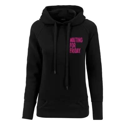 Ladies Waiting For Friday Hoody Black