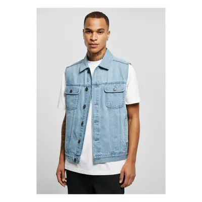 Denim vest lighter washed