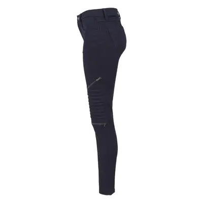 Women's Stretch Biker Pants Dark Denim