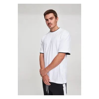 Contrasting wht/blk t-shirt