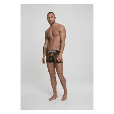 2-pack of camo boxer shorts with wooden camo