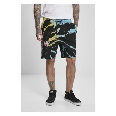 Dye Sweat Shorts Black Tie